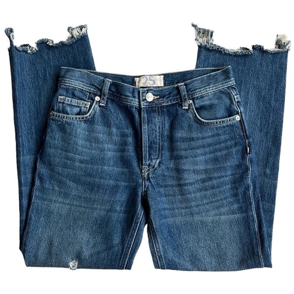 EUC Free People Cropped Jeans - Picture 3 of 8